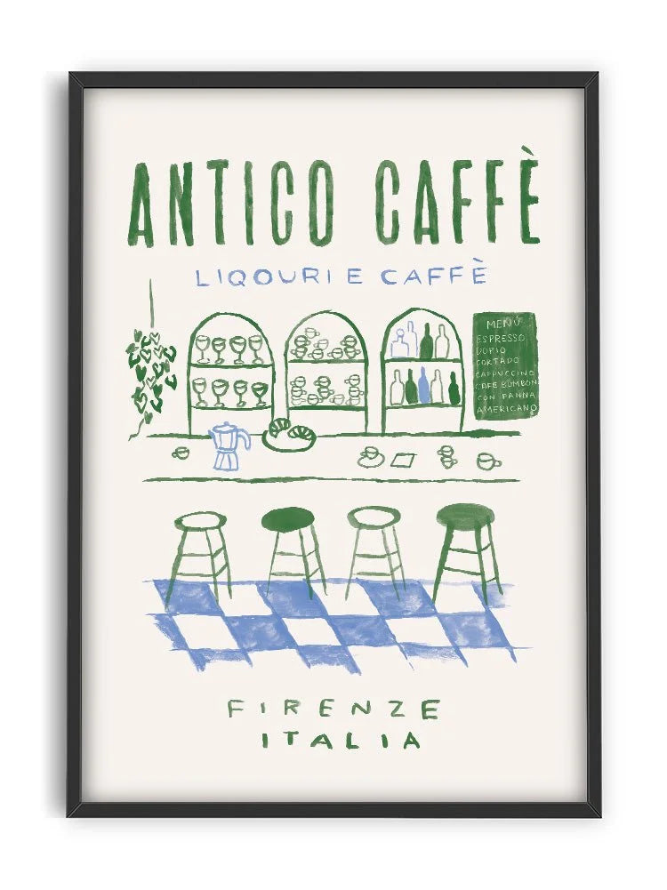 Antique Coffee Poster