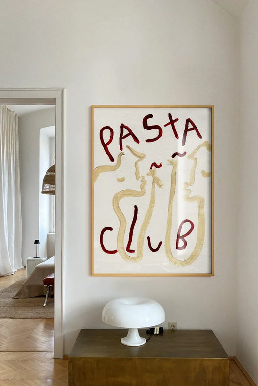 Poster Pasta Club Ruby Hughes