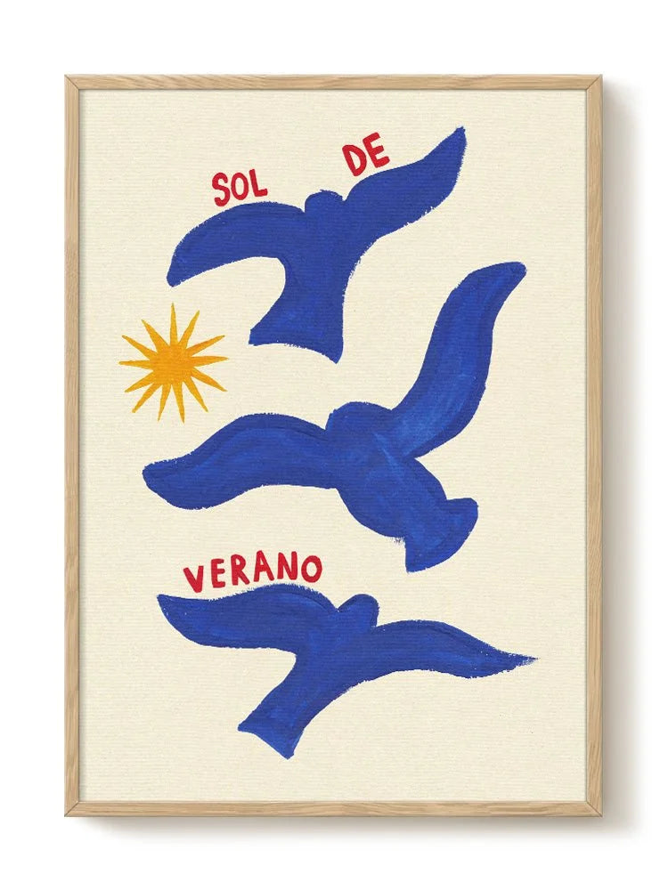 Summer Sun Poster