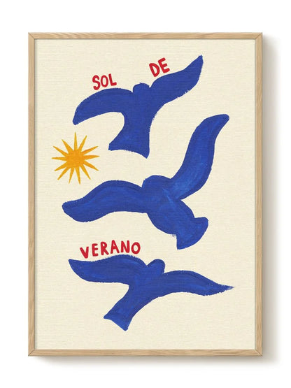 Summer Sun Poster