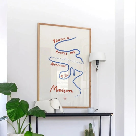 Poster Toutes Les Routes