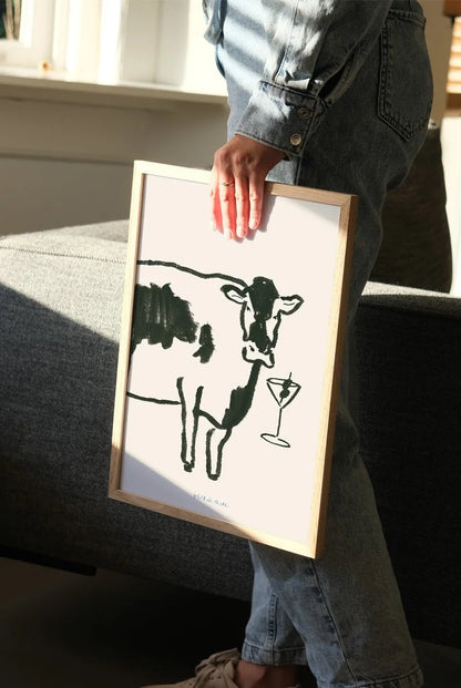 Poster Moo-tini