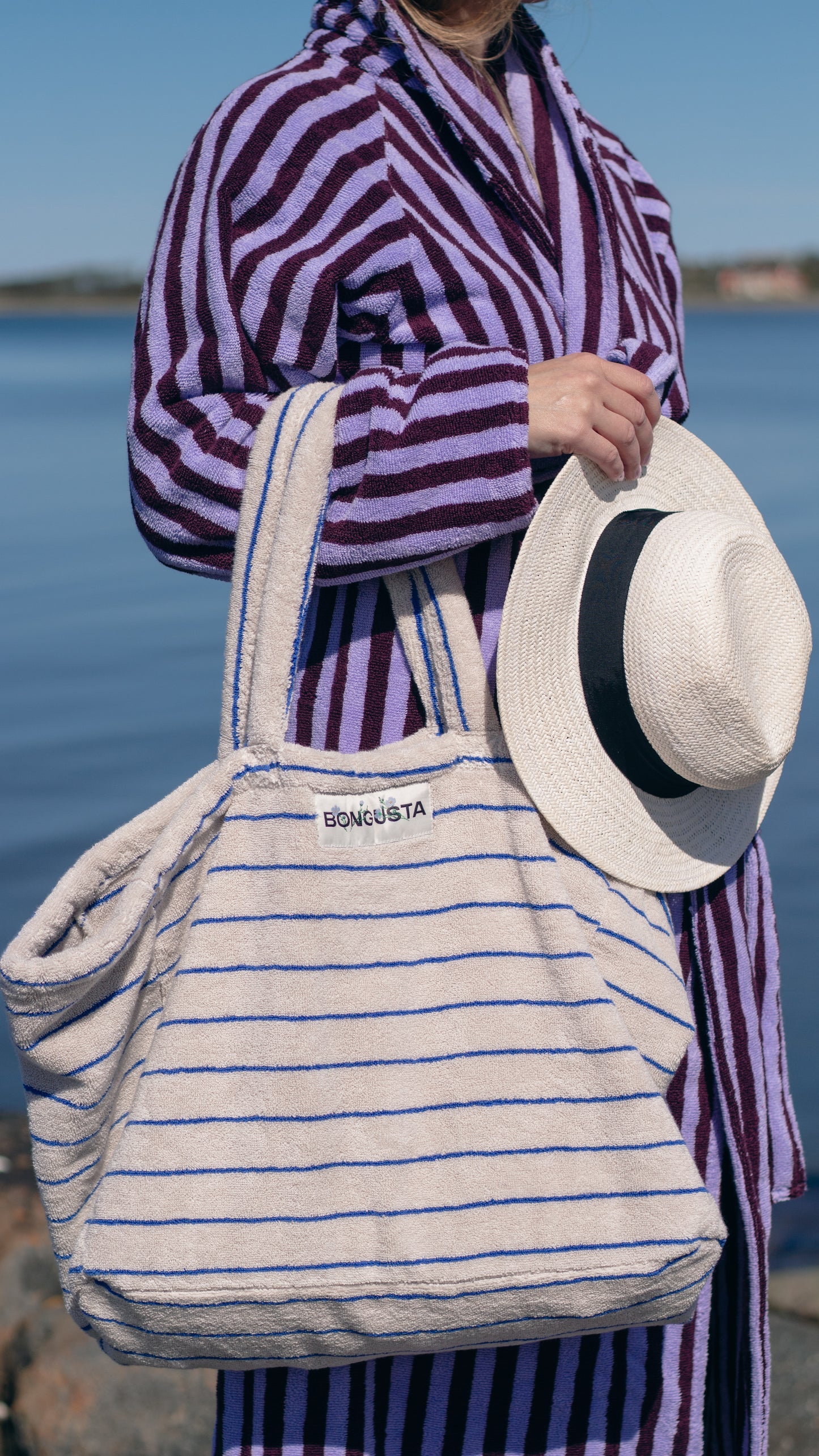 Bongusta Bathrobe Wine Lavender