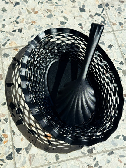 Bread Basket Medium Matte Black