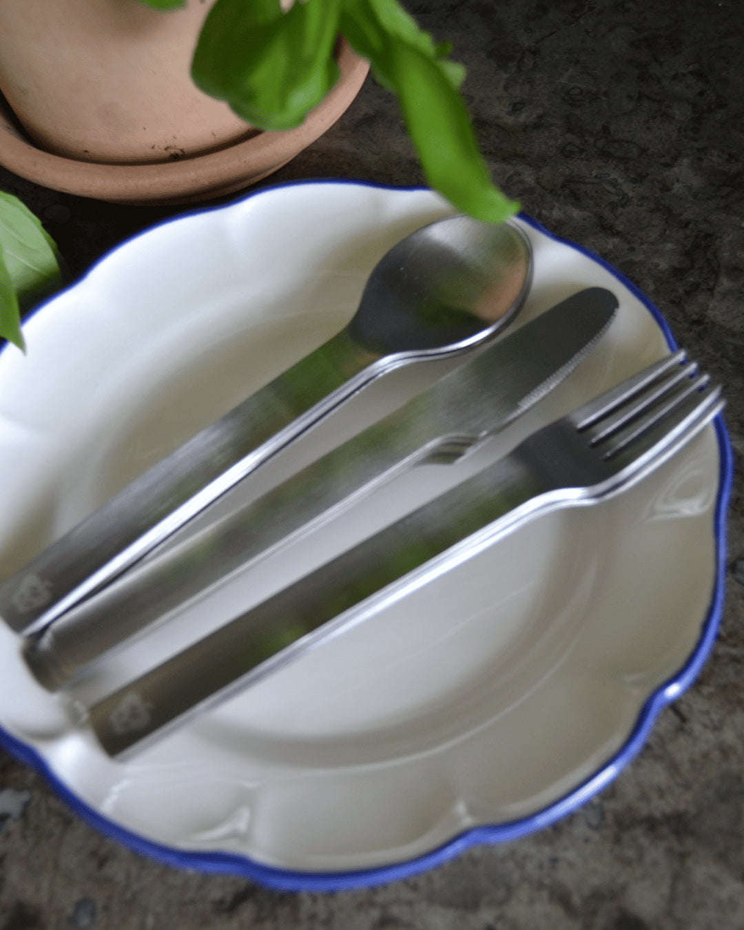 NIKO JUNE STEEL CUTLERY II - PICK UP - 12 PCS