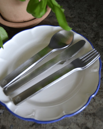 NIKO JUNE STEEL CUTLERY II - PICK UP - 12 PCS