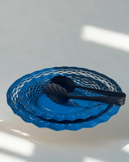 Bread Basket Large Blue