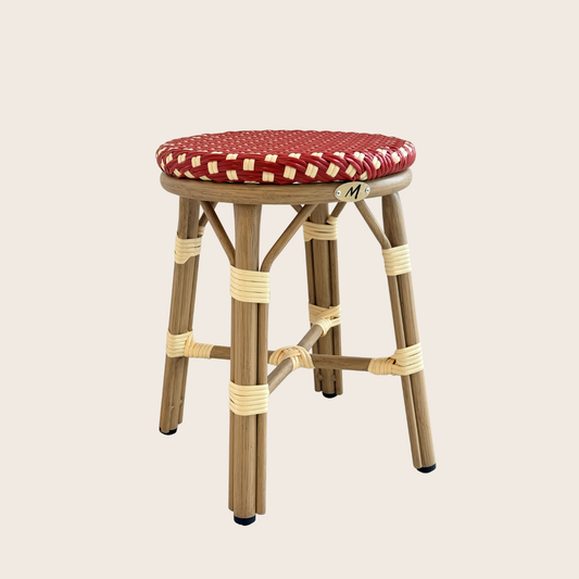 Man Bistro Stool Red