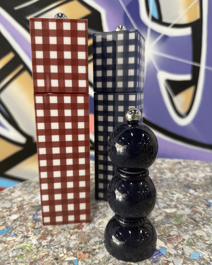 Mini Bobbin Salt & Pepper Mill Navy