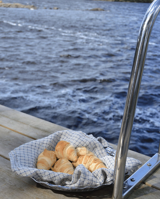 Bread Basket Stainless Steel Large