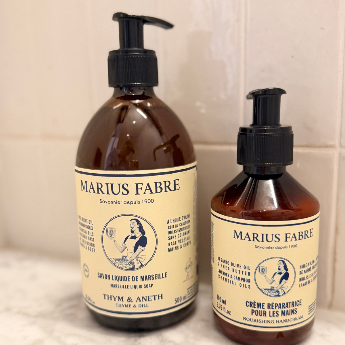 Sapone di Marsiglia Marius Fabre al timo e aneto