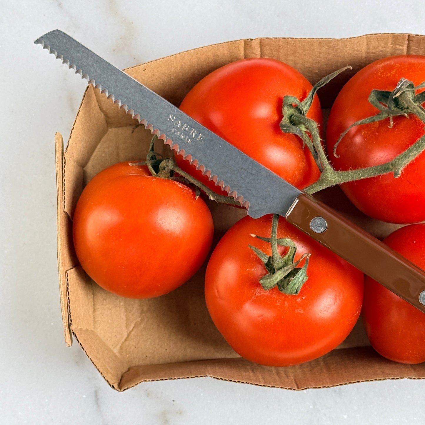 Sabre Vintage Tomato Knife Chocolate