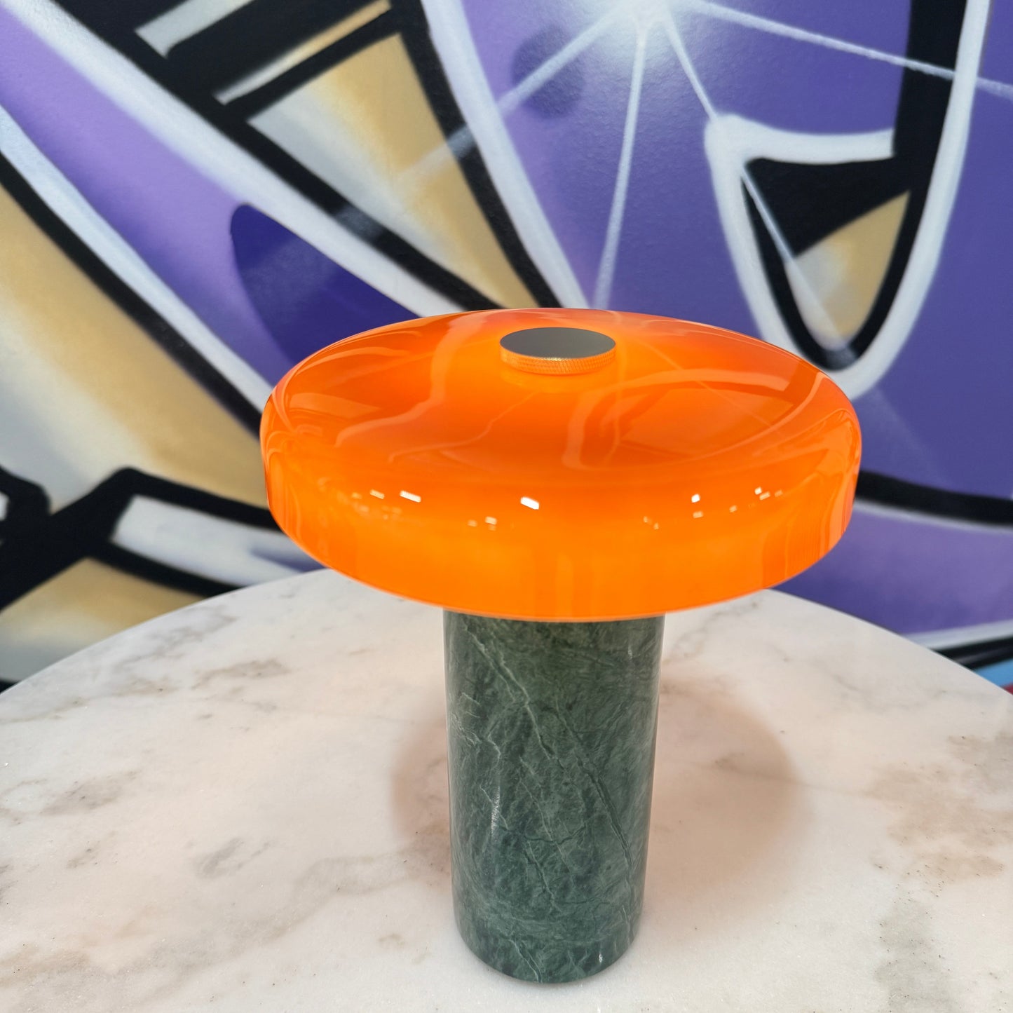 Lampe portable Trip couleur ambre mousse