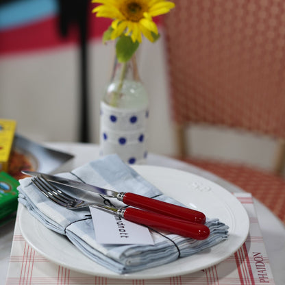 Sabre Paris Bestiksæt 24 dele Pop Unis Bordeaux