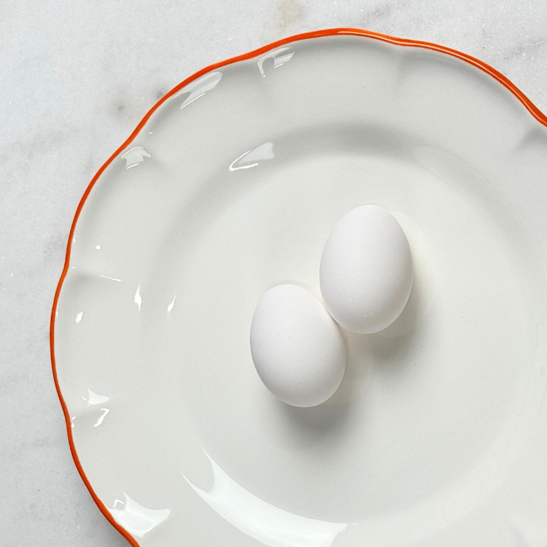 Dinner Plate Orange Line
