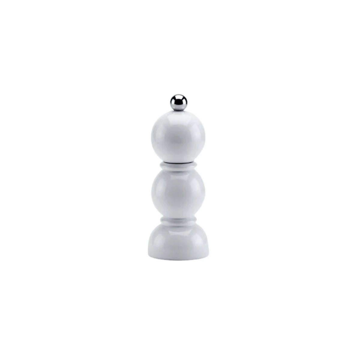 Mini Bobbin Salt & Pepper Mill White