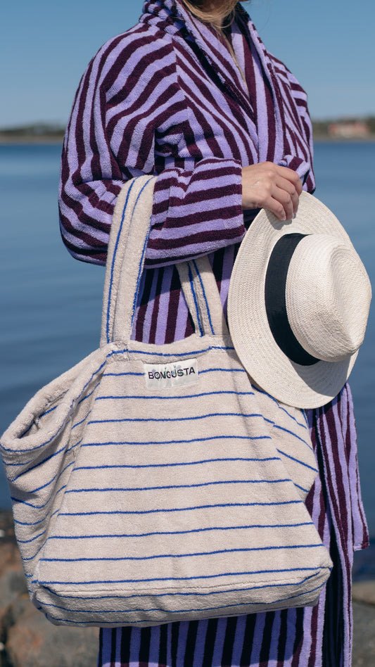 Bongusta Weekend Bag Moonbeam & Ultramarine