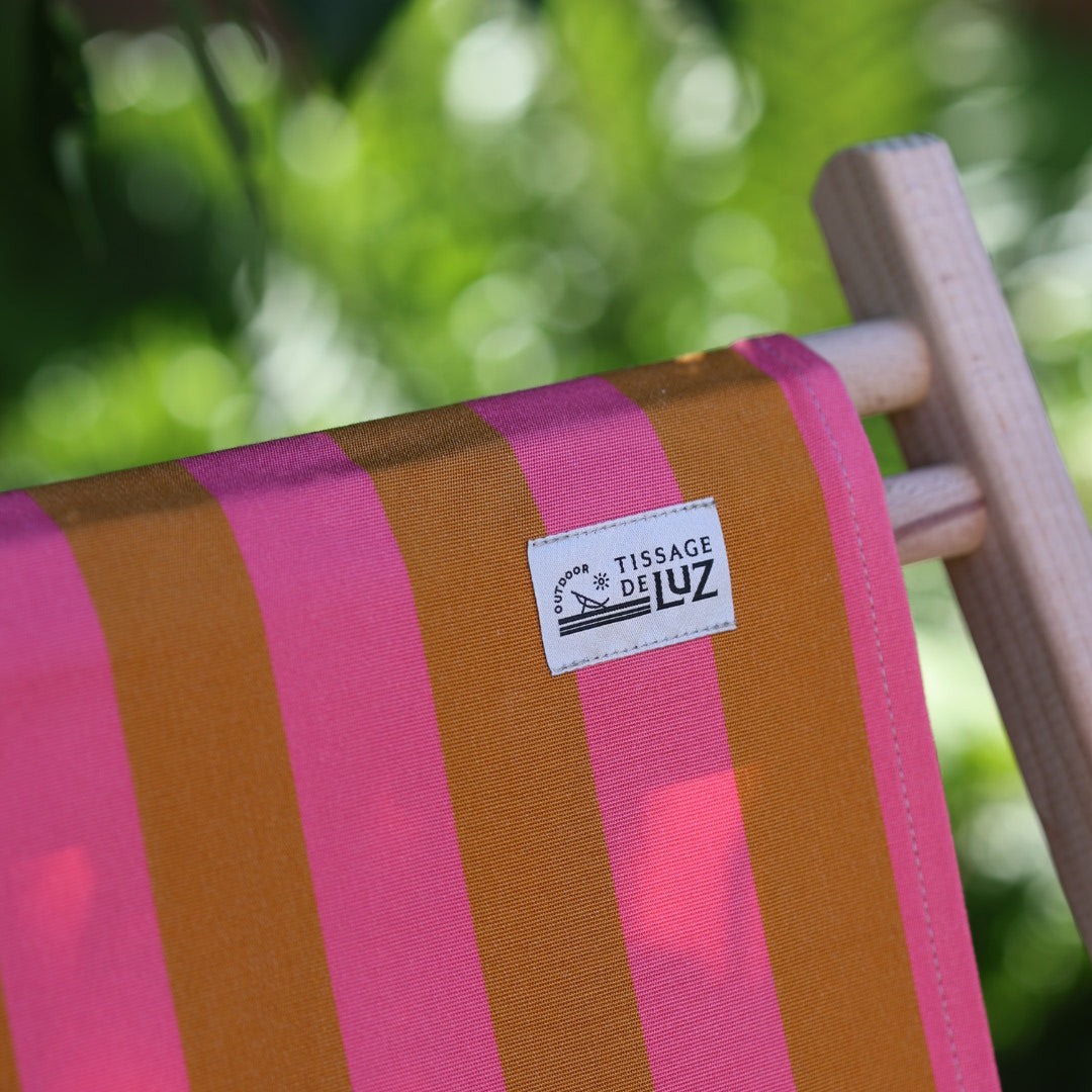 French Deckchair wood Hendaye