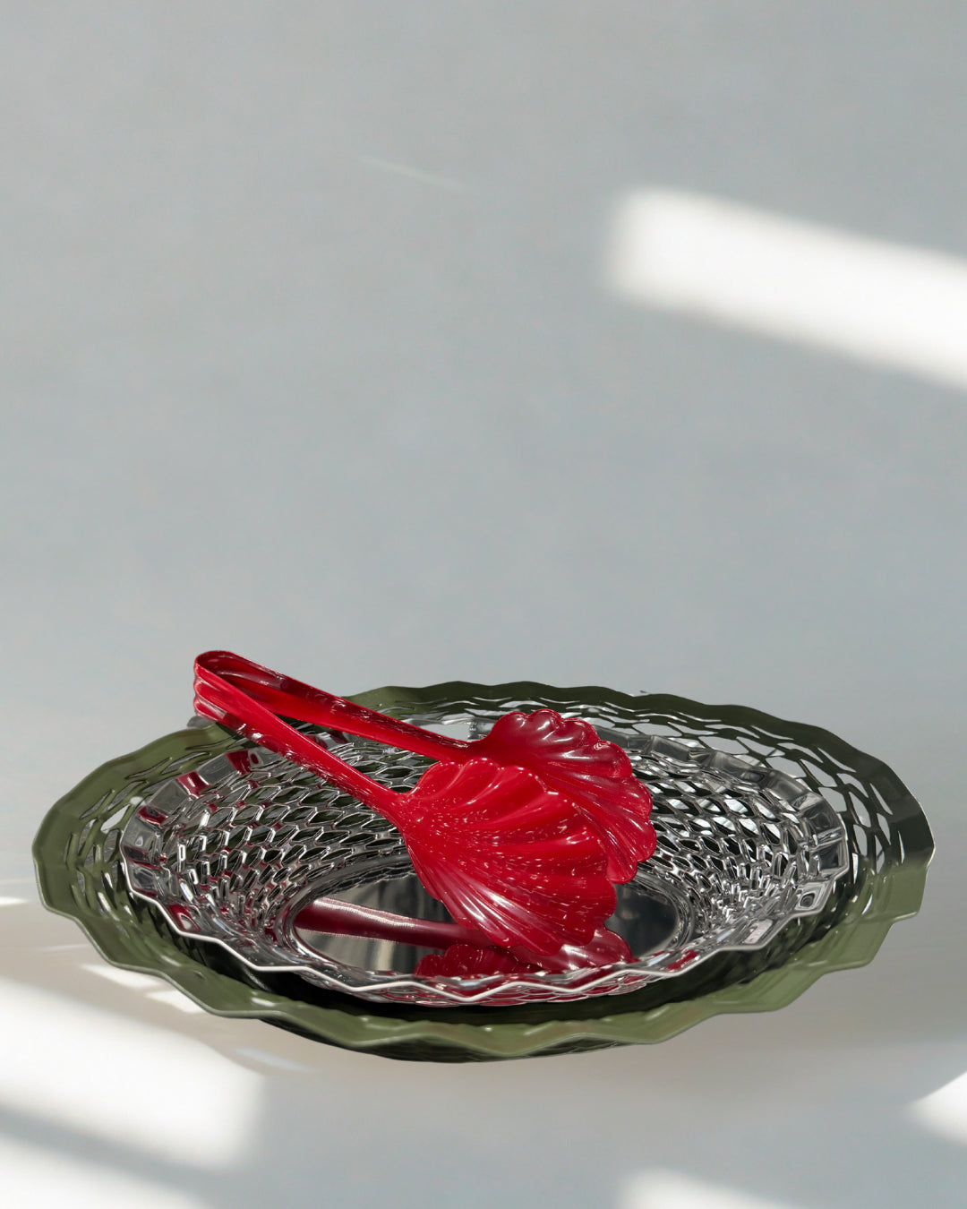 Salad Tong Red