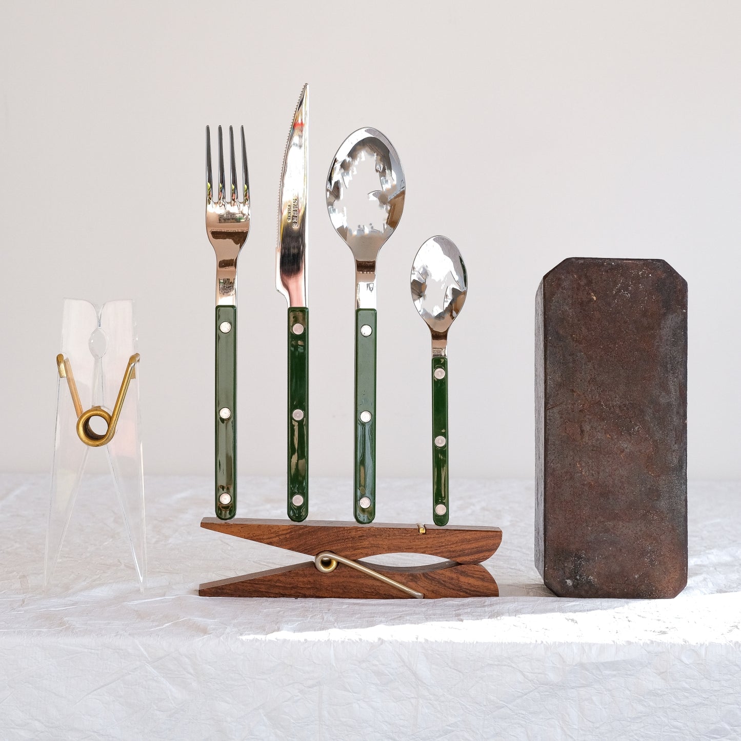 Sabre Cutlery Set Dark Green