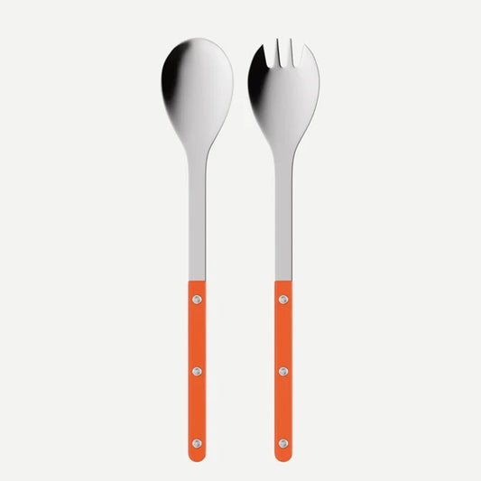 Sabre Paris Salatbesteck-Set Orange