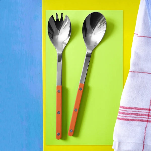 Sabre Paris Salatbesteck-Set Orange