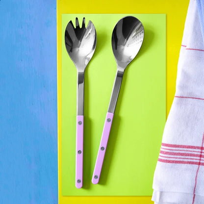 Juego de cubiertos para ensalada Sabre Paris rosa