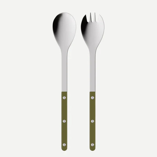 Sabre Salatbestikksett Fern Green