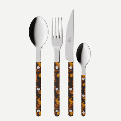 Sabre Besteckset, 24-teilig, Schildpattoptik