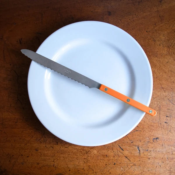 Sabre Paris Vintage Bread Knife Orange