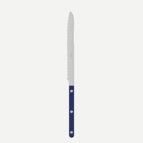 Sabre Paris Vintage Bread Knife Navy Blue