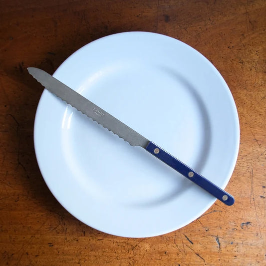 Sabre Paris Vintage Bread Knife Navy Blue
