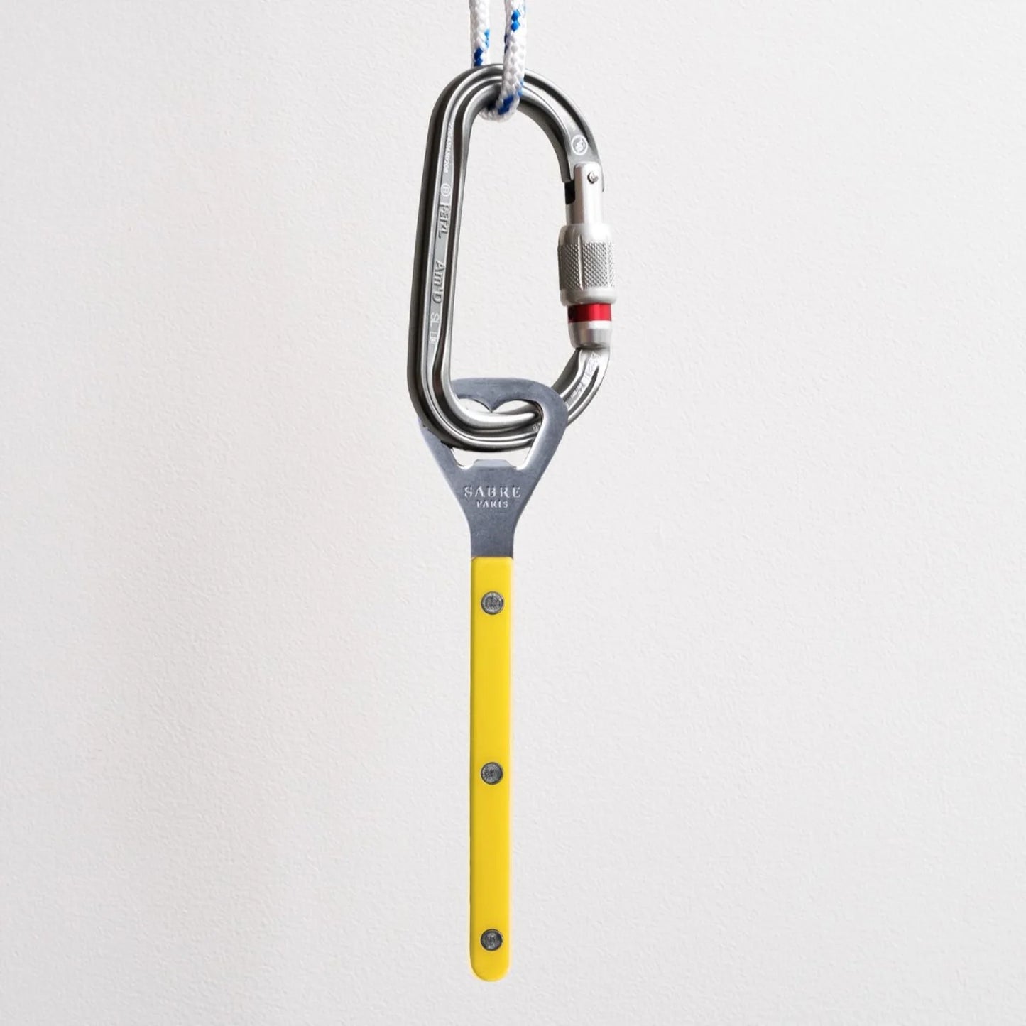 Sabre Vintage Bottle Opener Yellow