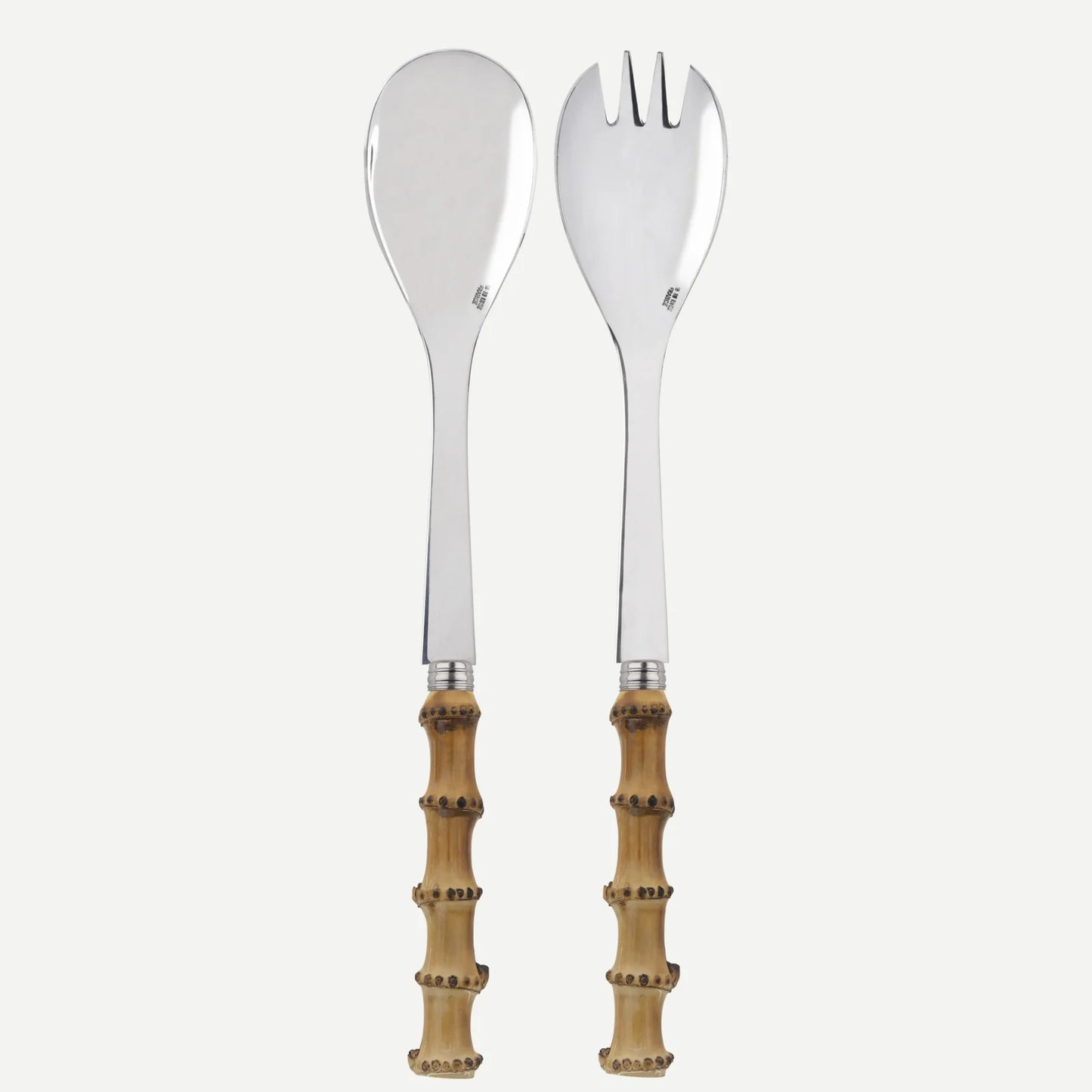 Sabre Salad Cutlery Set Panda Bamboo