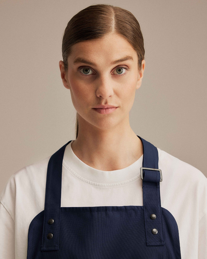 Smör Chef's Apron Blue