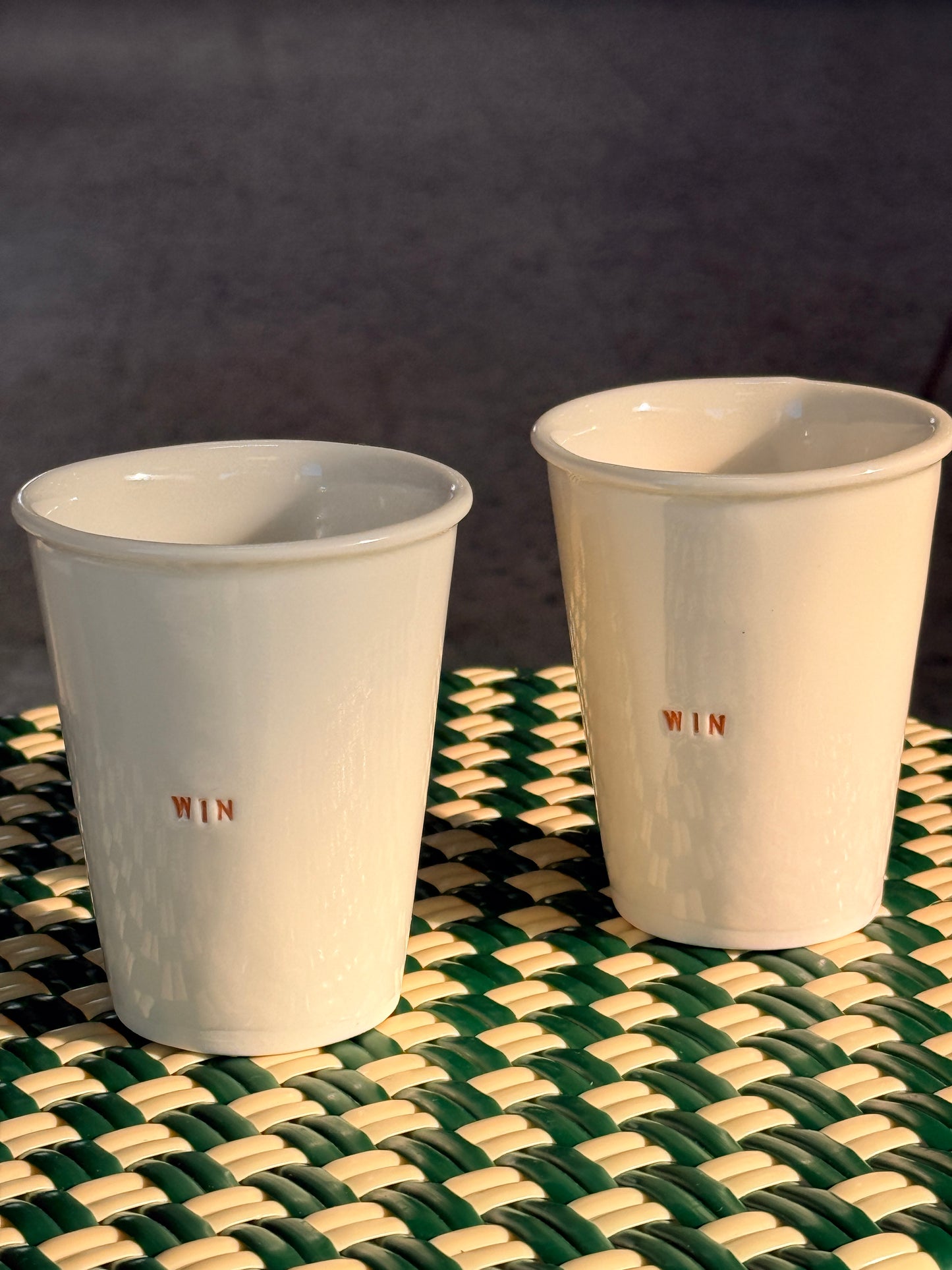 Win Win Coffee Cups 2-p