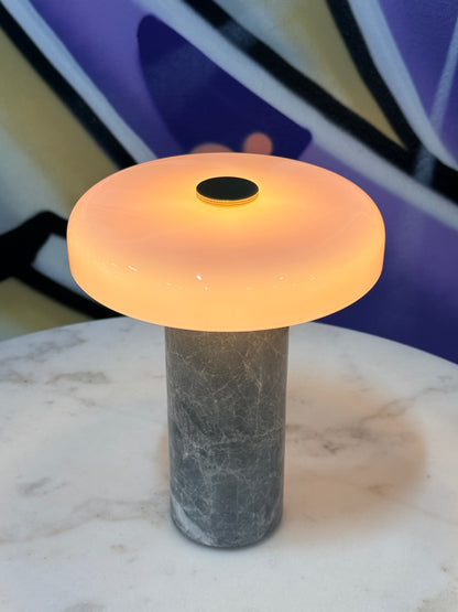 Tragbare Reiselampe Silberrosa