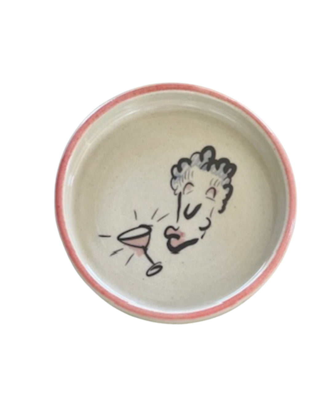 Mon Bistro Little Plate Bisou, handmade in Sweden
