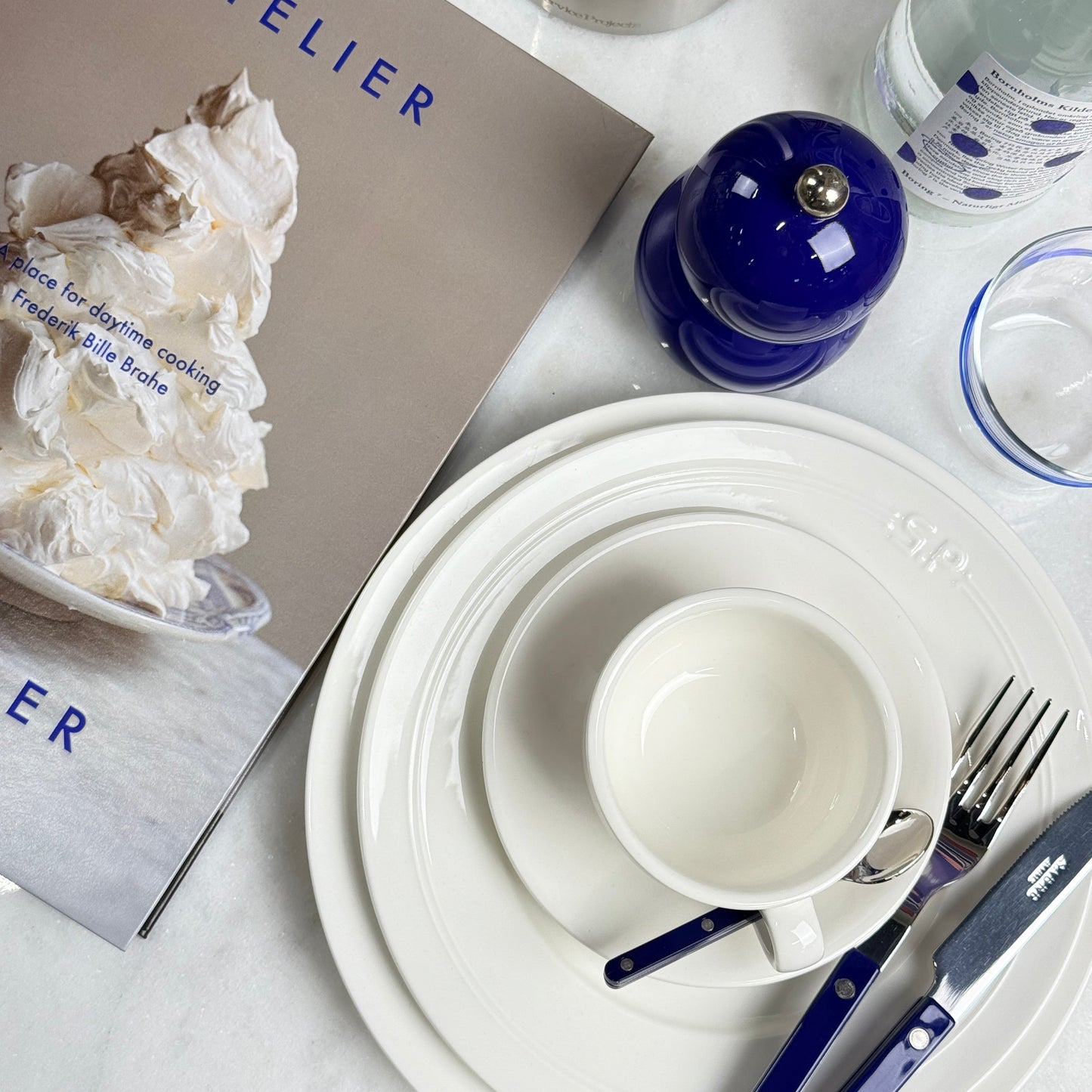 Sabre Cutlery Set Navy Blue