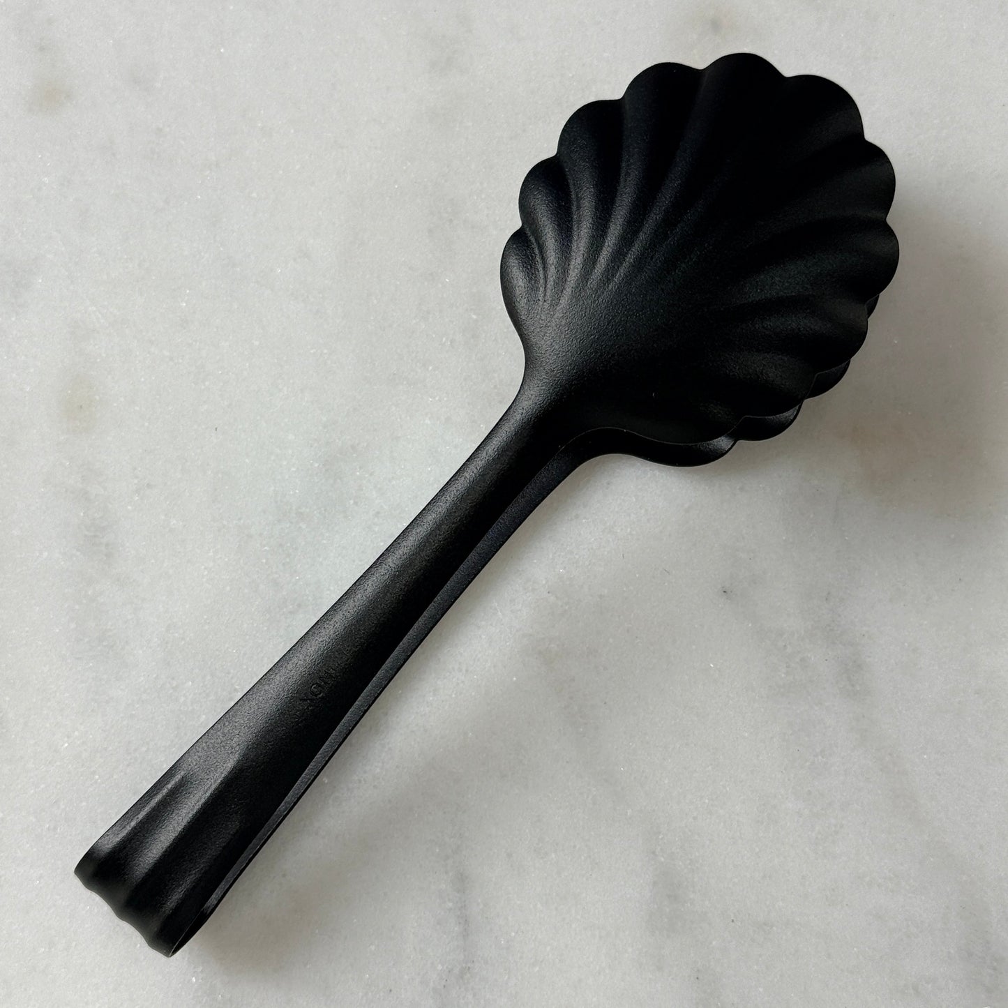 Salad Tong Matt-schwarz
