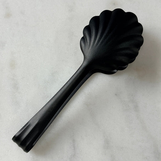 Salad Tong Matt-schwarz