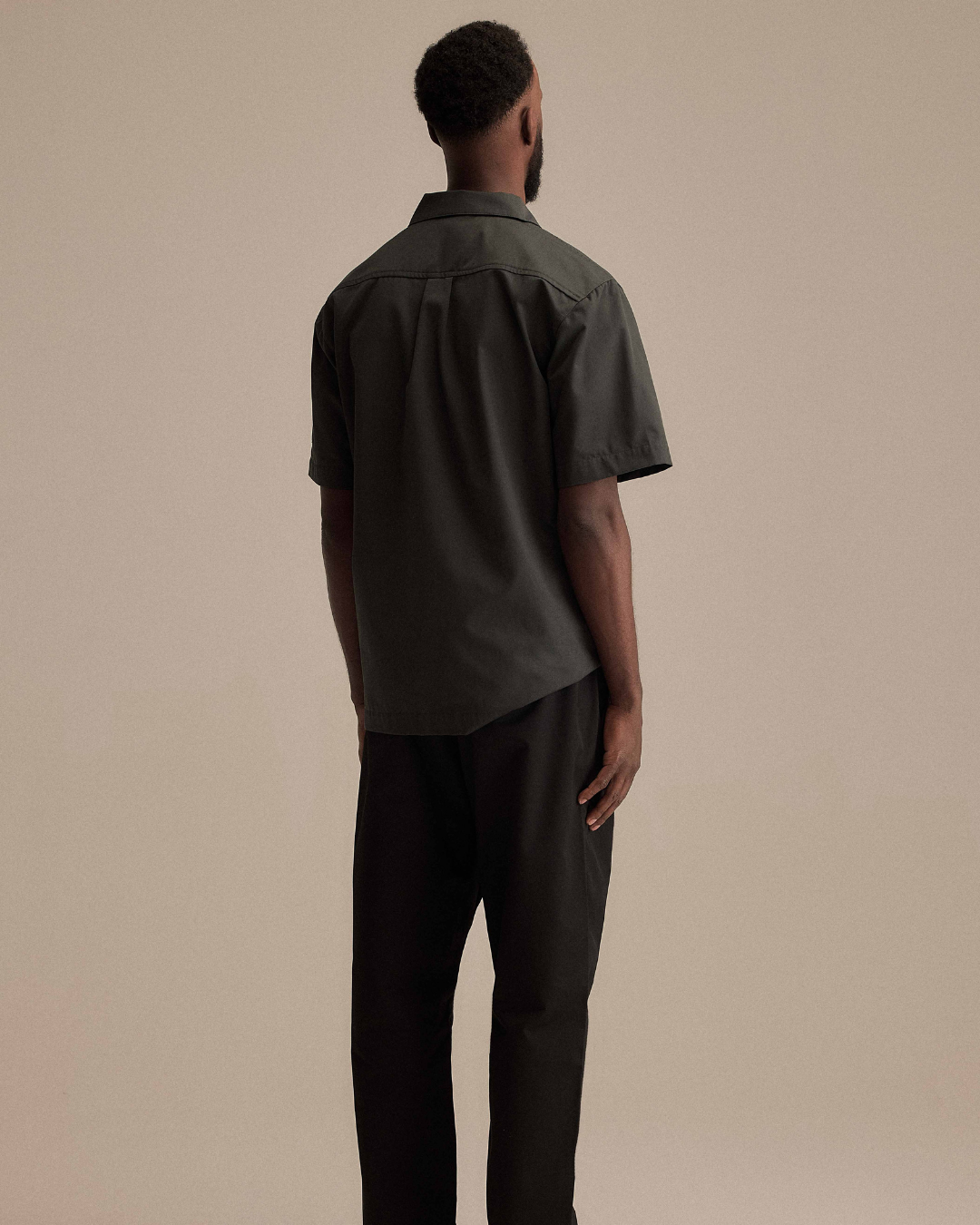 Smör Camp-Collar Jacket Charcoal