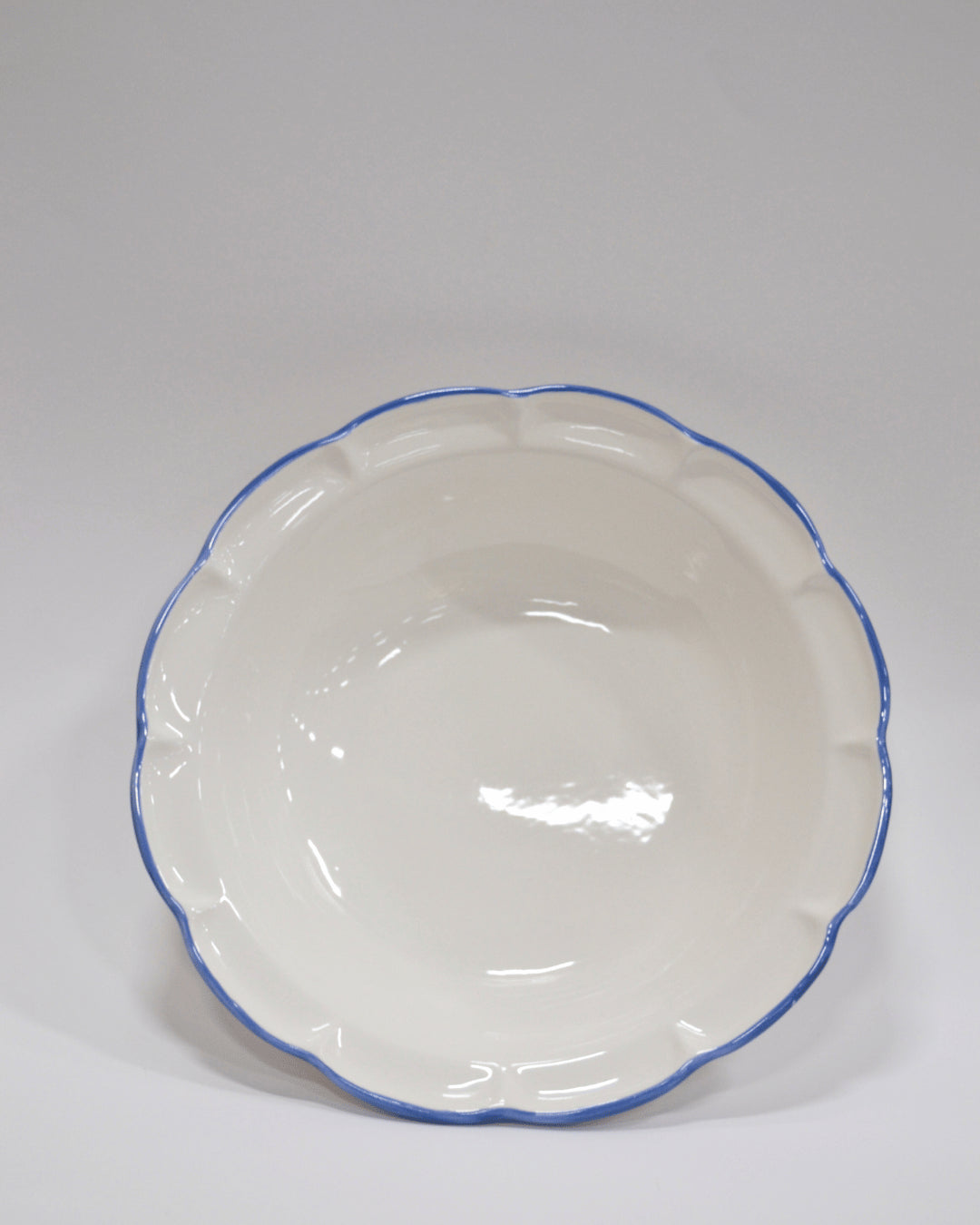 Salad Bowl Light Blue Line