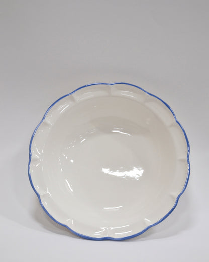 Salad Bowl Light Blue Line