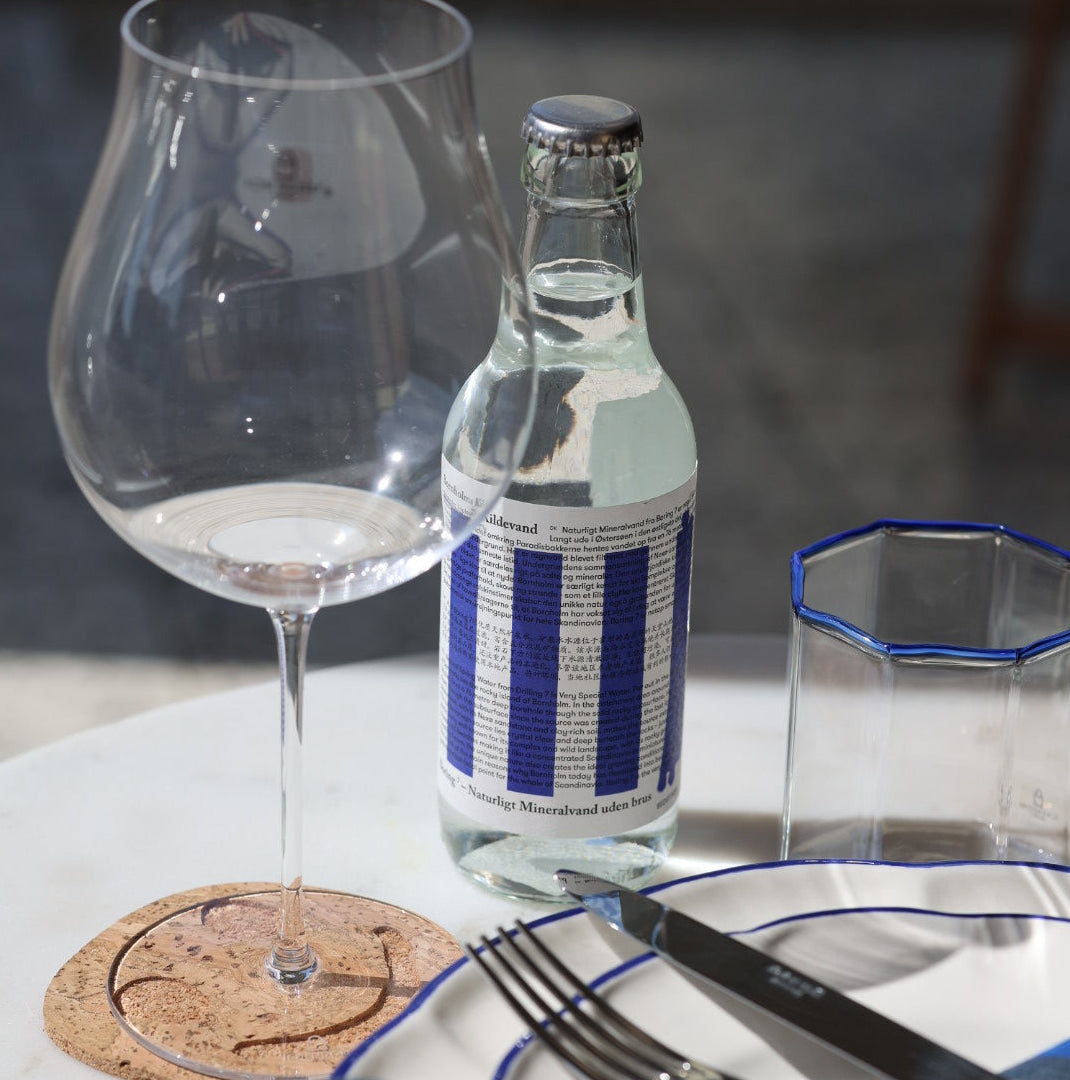 Octave Water Glass Blue