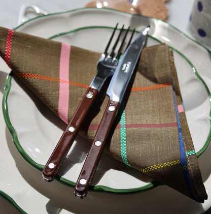 Sabre Cutlery Set 24 pcs Chocolate