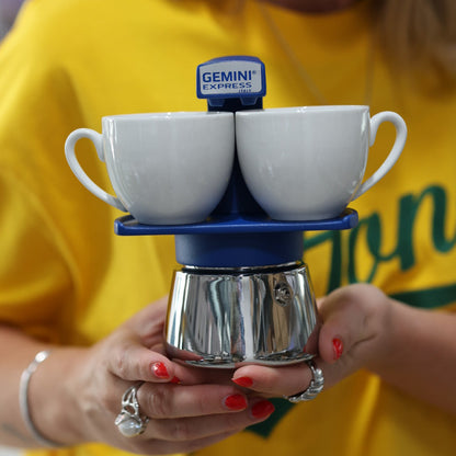 Gemini Espresso Maker Blue