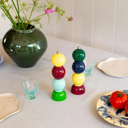 Bobbin Salt & Pepper Mill Yellow Multi