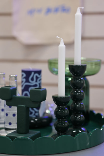 Bobbin Racing Green Candle Stick 14 cm