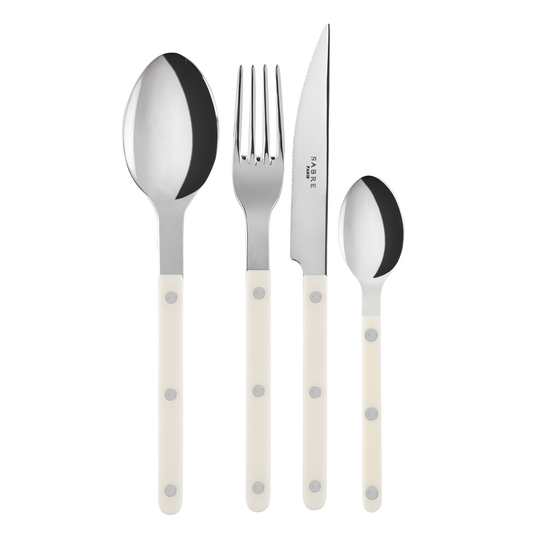 Sabre Cutlery Set Ivory